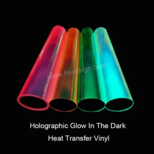 Holographic Glow In The Dark Heat Transfer Vinyl