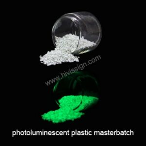 photoluminescent plastic masterbatch