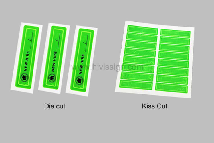 How to Choose Between Kiss-Cut or Die-Cut Reflective Decals