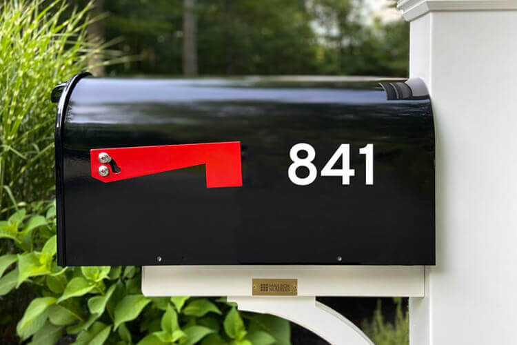 Reflective Letters for Mailbox
