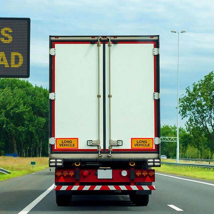 Long Vehicle Sign for Truck