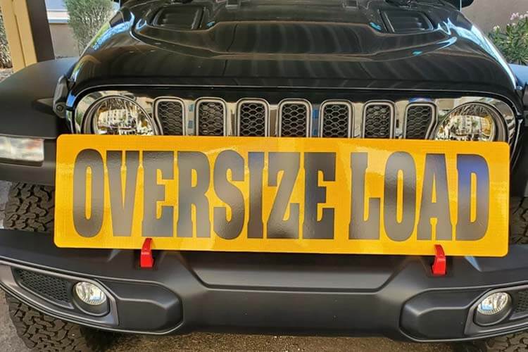 Oversize Load Signs For Pilot Cars