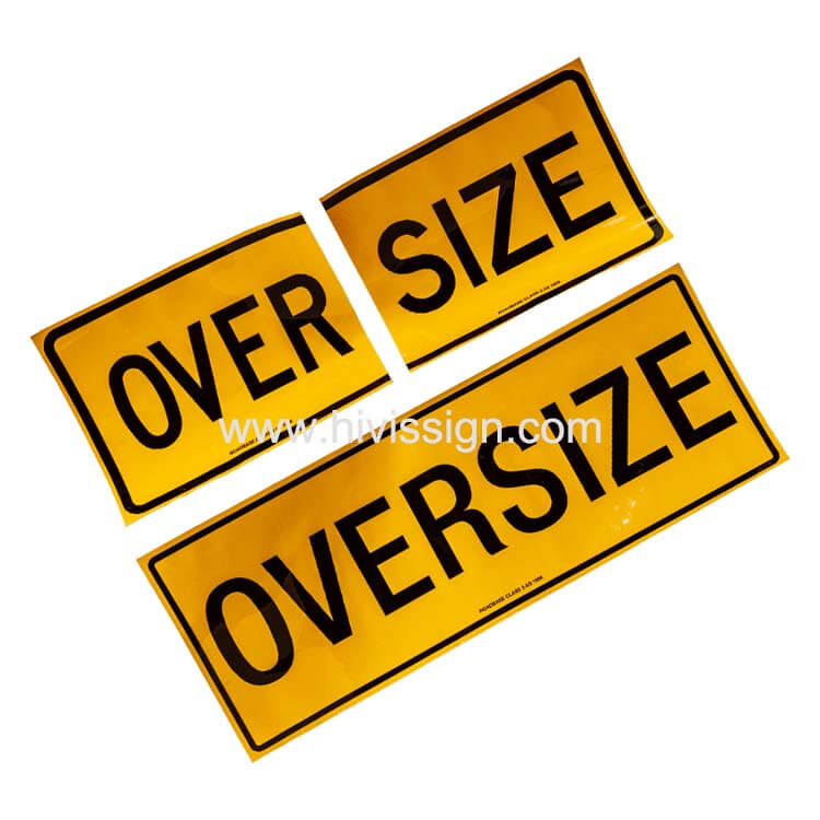Oversize Sticker
