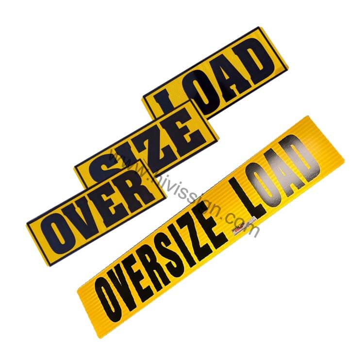 Magnetic Oversize Load Signs