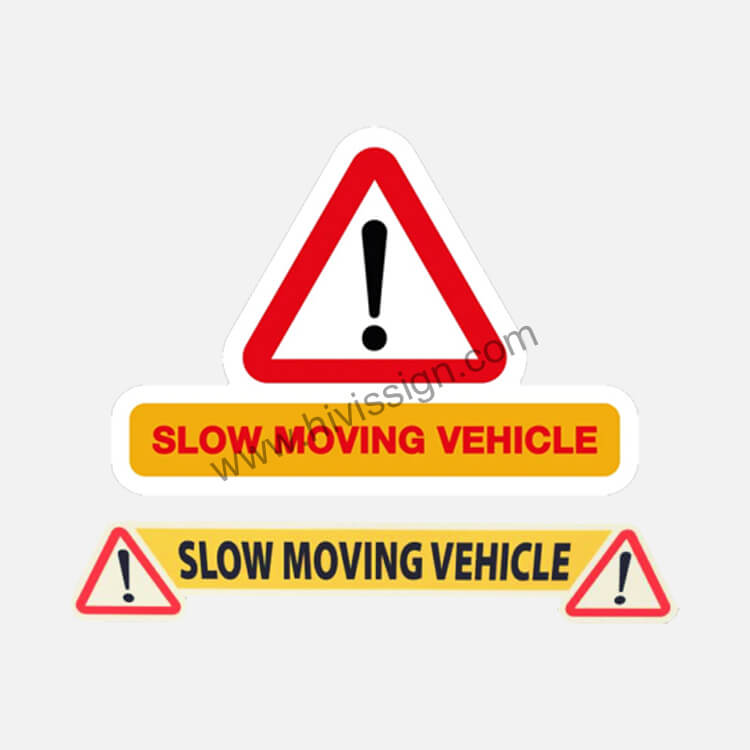 Slow Moving Vehicle Decal