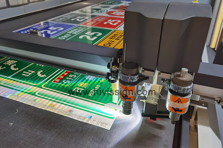 Digital Cutting Machine For Reflective Stickers